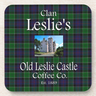 Clan Leslie's Old Leslie Castle Coffee Co. Untersetzer