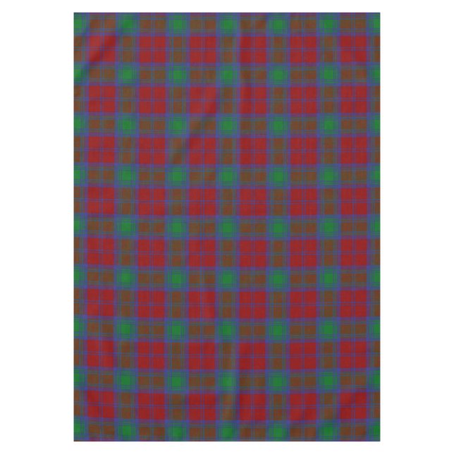 Clan Lindsay Tartan Kariert Tischdecke (Vorderseite)