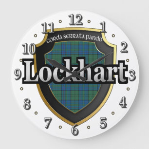Clan Lockhart Tartan Ecosse Dream Horloge