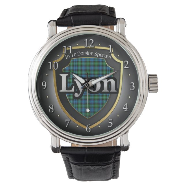 Clan Lyon Scotland Celebration Watch Armbanduhr (Vorderseite)