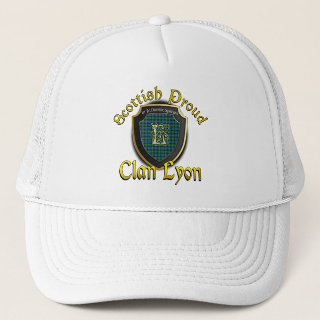 Clan Lyon Scottish Dynasty Cap Truckerkappe (Vorderseite)