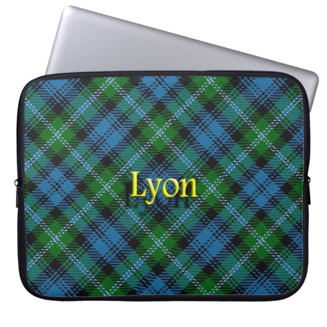Clan Lyon Scottish Laptopschutzhülle (Vorderseite)