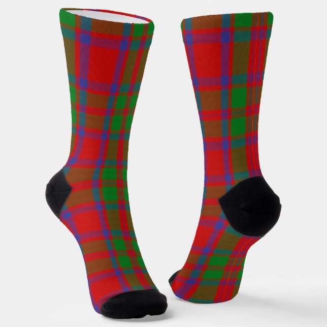 Clan Mac(K)Intosh Tartan Socken (Gewinkelt)