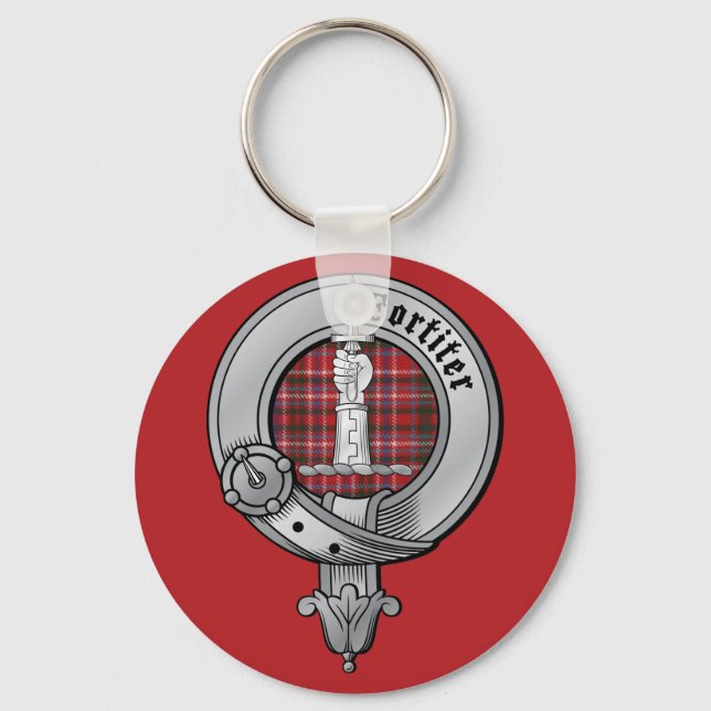 Clan MacAlister Schlüsselkette Schlüsselanhänger (Vorderseite)