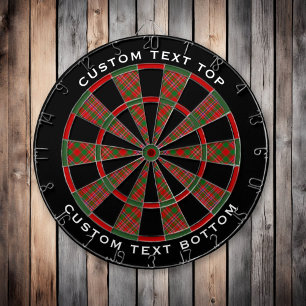 Clan MacAlister Tartan Dart Board Dartscheibe