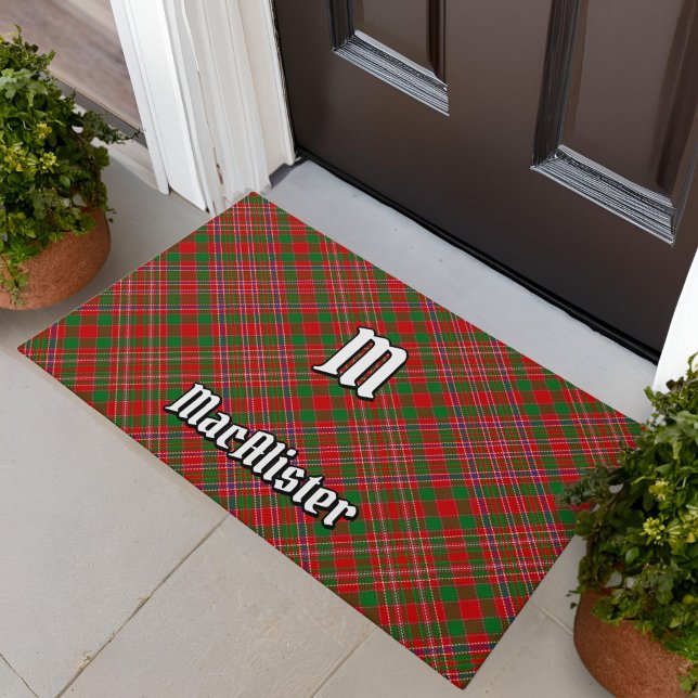 Clan MacAlister Tartan Doormat Fußmatte (Von Creator hochgeladen)