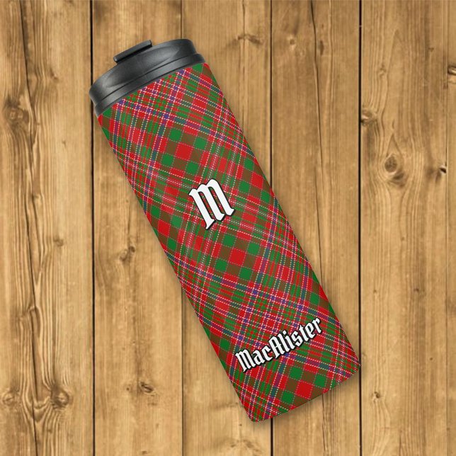 Clan MacAlister Tartan Thermal Tumbler Thermosbecher (Von Creator hochgeladen)