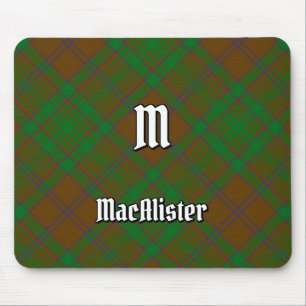 Clan MacAlister von Glenbarr Jagd Tartan Mousepad