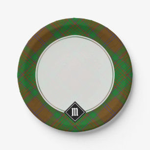 Clan MacAlister von Glenbarr Jagd Tartan Pappteller