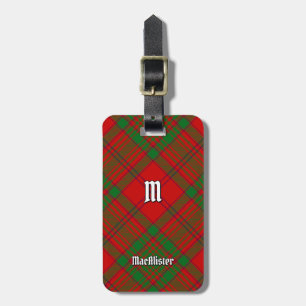 Clan MacAlister von Glenbarr Tartan Gepäckanhänger