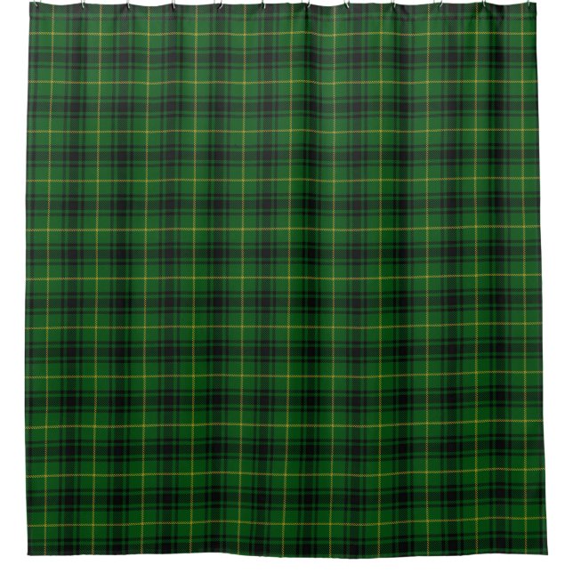 Clan MacArthur Arthur Scottish Heritage Tartan Duschvorhang (Vorderseite)