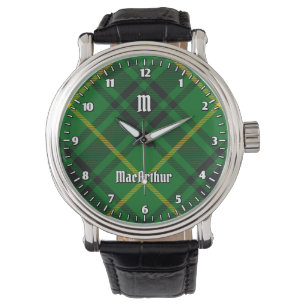 Clan MacArthur Tartan Armbanduhr