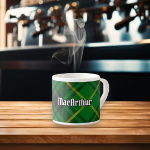 Clan MacArthur Tartan Espressotasse