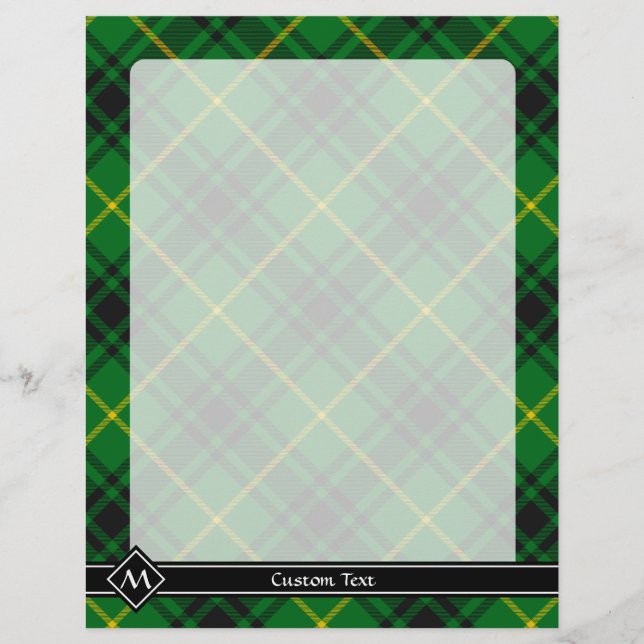 Clan MacArthur Tartan Flyer (Vorne)