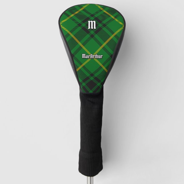 Clan MacArthur Tartan Golf Headcover (Vorderseite)