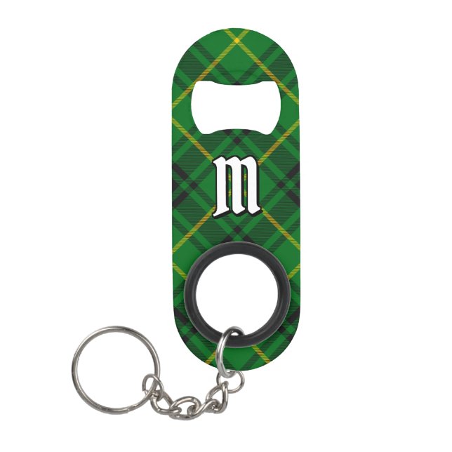 Clan MacArthur Tartan Mini Flaschenöffner (Vorderseite)