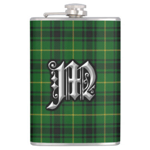 Clan MacArthur Tartan Old Scotland Flasche Flachmann