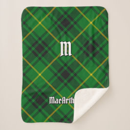 Clan MacArthur Tartan Sherpadecke