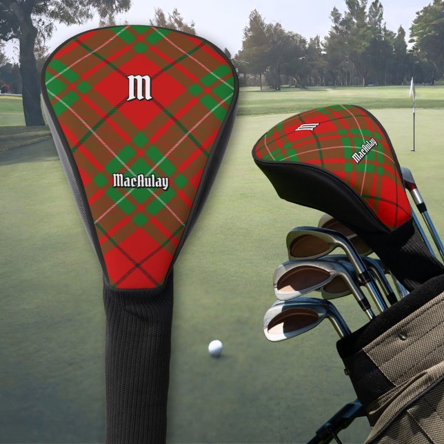 Clan MacAulay Tartan Golf Head Cover Headcover (Von Creator hochgeladen)