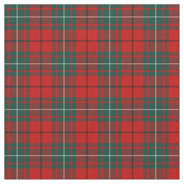 Clan MacAulay Tartan Stoff (Nahaufnahme)