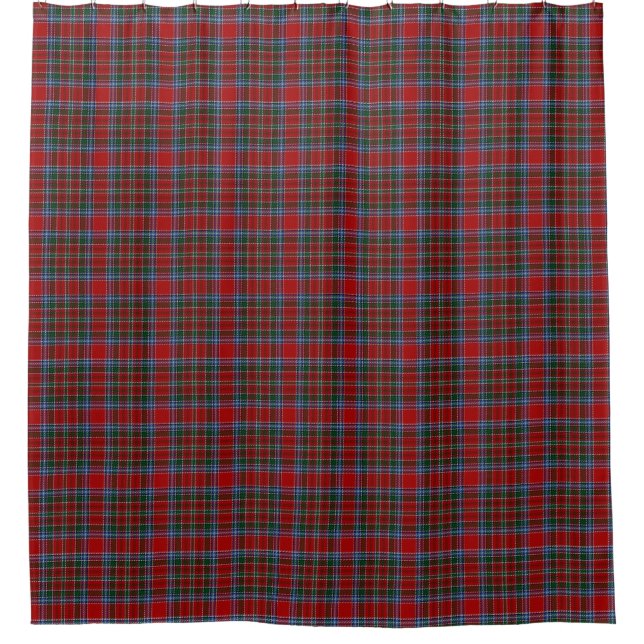 Clan MacBean MacBain schottischer ErbTartan Duschvorhang (Vorderseite)