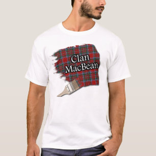 Clan MacBean schottisches Tartan-Farben-Shirt T-Shirt
