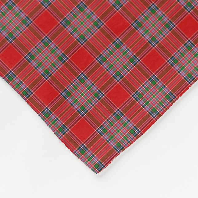 Clan MacBean Tartan Fleecedecke (Ecke)