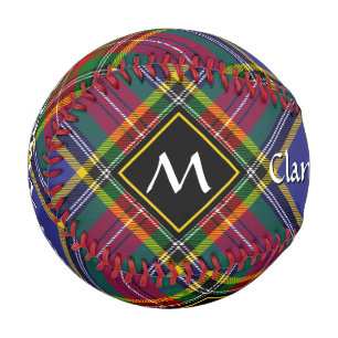 Clan MacBeth Tartan Baseball