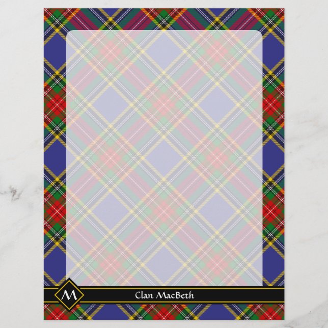 Clan MacBeth Tartan Flyer (Vorne)