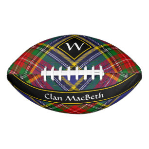 Clan MacBeth Tartan Football