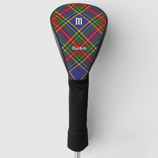 Clan MacBeth Tartan Golf Head Cover Golf Headcover (Vorderseite)