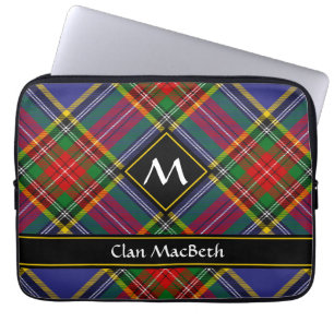 Clan MacBeth Tartan Laptop Sleeve