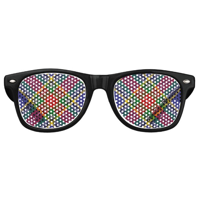 Clan MacBeth Tartan Lunettes de soleil rétro (Devant)