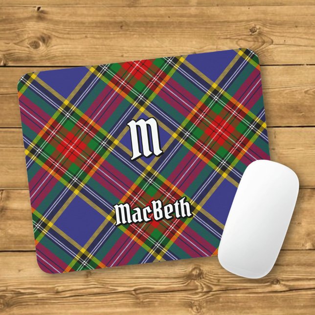 Clan MacBeth Tartan Mouse Pad Mousepad (Von Creator hochgeladen)