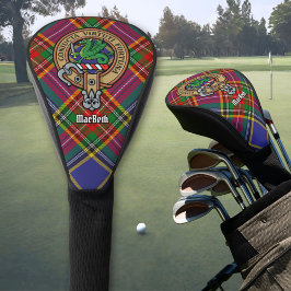 Clan MacBeth Wappen Head Cover Golf Headcover