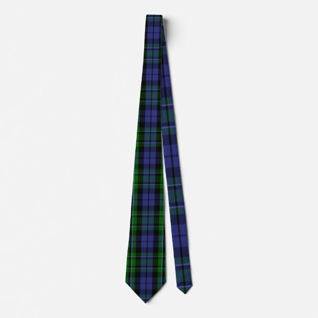 Clan MacCallum Tartan Krawatte (Vorderseite)
