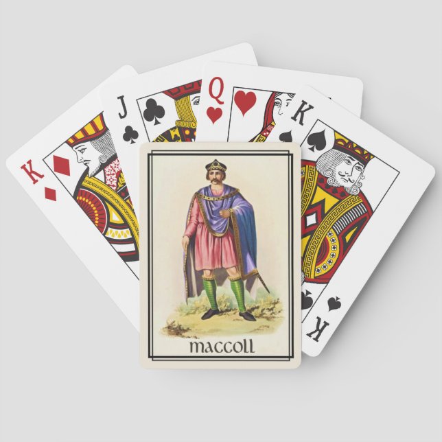 Clan MacColl Classic Scotland Bicycle Deck Spielkarten (Rückseite)