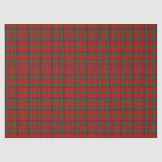 Clan MacColl Tartan Seidenpapier (Vorderseite)
