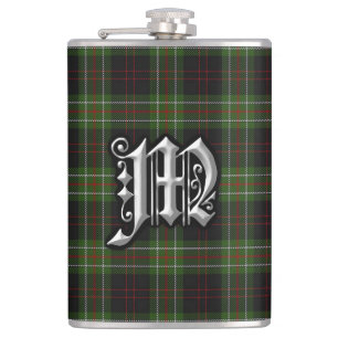Clan MacDiarmid Tartan Old Scotland Flask Flachmann