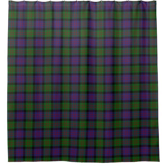 Clan MacDonald Donald schottischer ErbTartan Duschvorhang (Vorderseite)