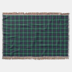 Clan MacDonald dunkelblauer und grüner Decke