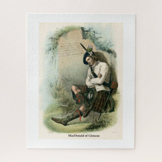 Clan MacDonald of Glencoe (Vertikal)