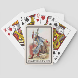 Clan MacDonald of the Isles Klassisches Schottland Spielkarten