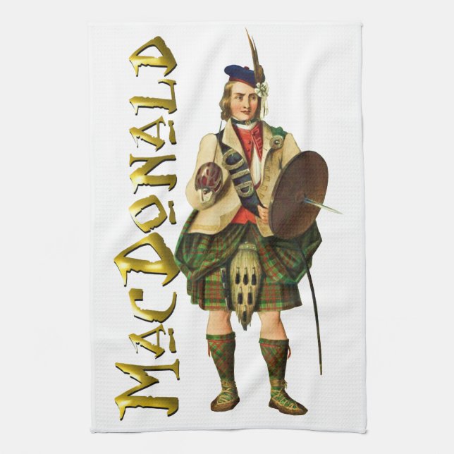 Clan MacDonald Scottish Dream Handtuch (Vertikal)