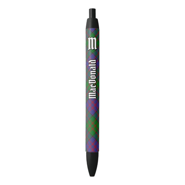 Clan MacDonald Stylo à encre Tartan (devant Vertical)