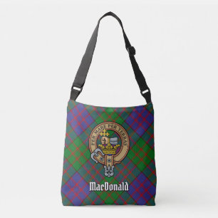 Clan MacDonald Tartan Crossbody Bag Tragetaschen Mit Langen Trägern