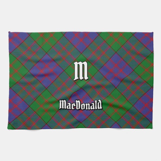 Clan MacDonald Tartan Küchentuch (Horizontal)