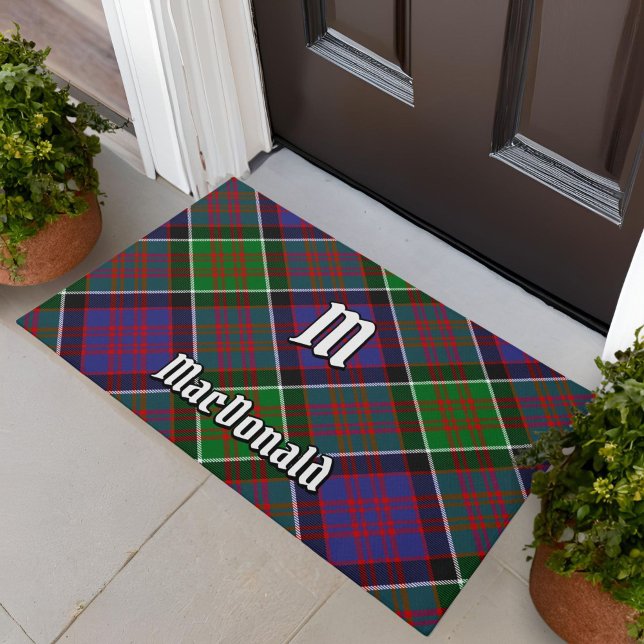 Clan MacDonald von Clanranald Tartan Doormat Fußmatte (Von Creator hochgeladen)