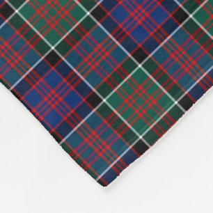 Clan MacDonald von Clanranald Tartan Fleecedecke