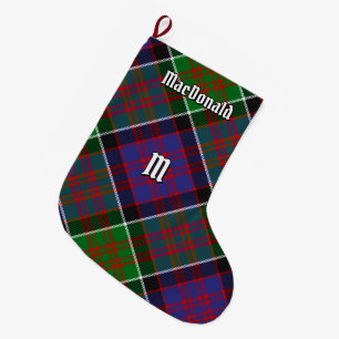 Clan MacDonald von Clanranald Tartan Großer Weihnachtsstrumpf